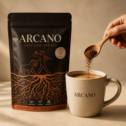 ARCANO®  Cafe para reducir hinchazón, mejor digestión y alcanzar energía pareja